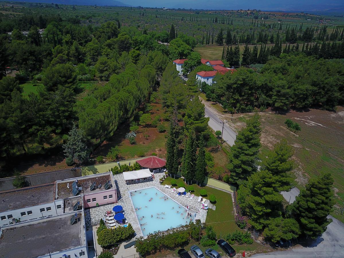 Hotel Oiti Loutra Ipatis Bagian luar foto